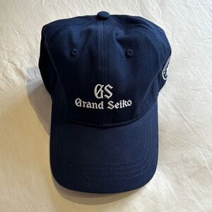 Grand Seiko Navy baseball hat